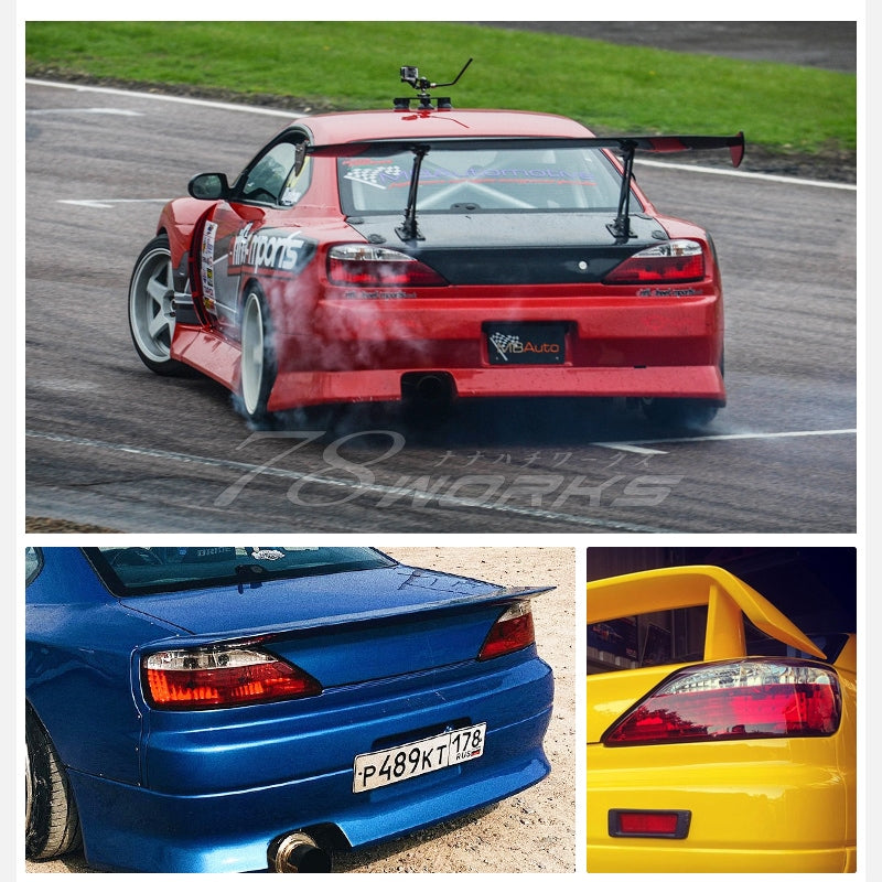 S15 シルビア / ヴァリエッタ 人気の紅白テール クリスタル テールランプ レッドクリアー — image 6