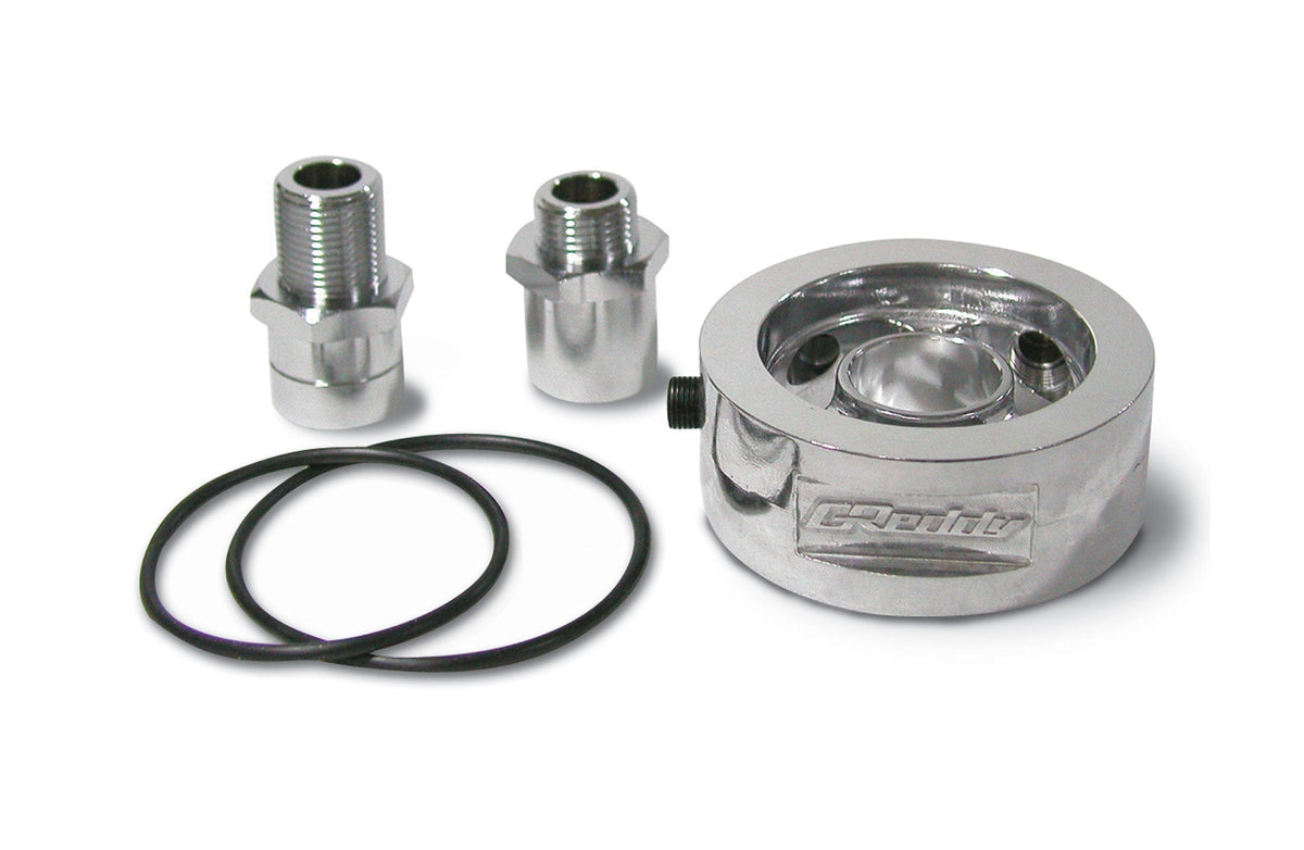 UNIVERSAL OIL FILTER BLOCK SENSOR ADAPTER (OIL PRESS./TEMP.) - (12002801) — image 1