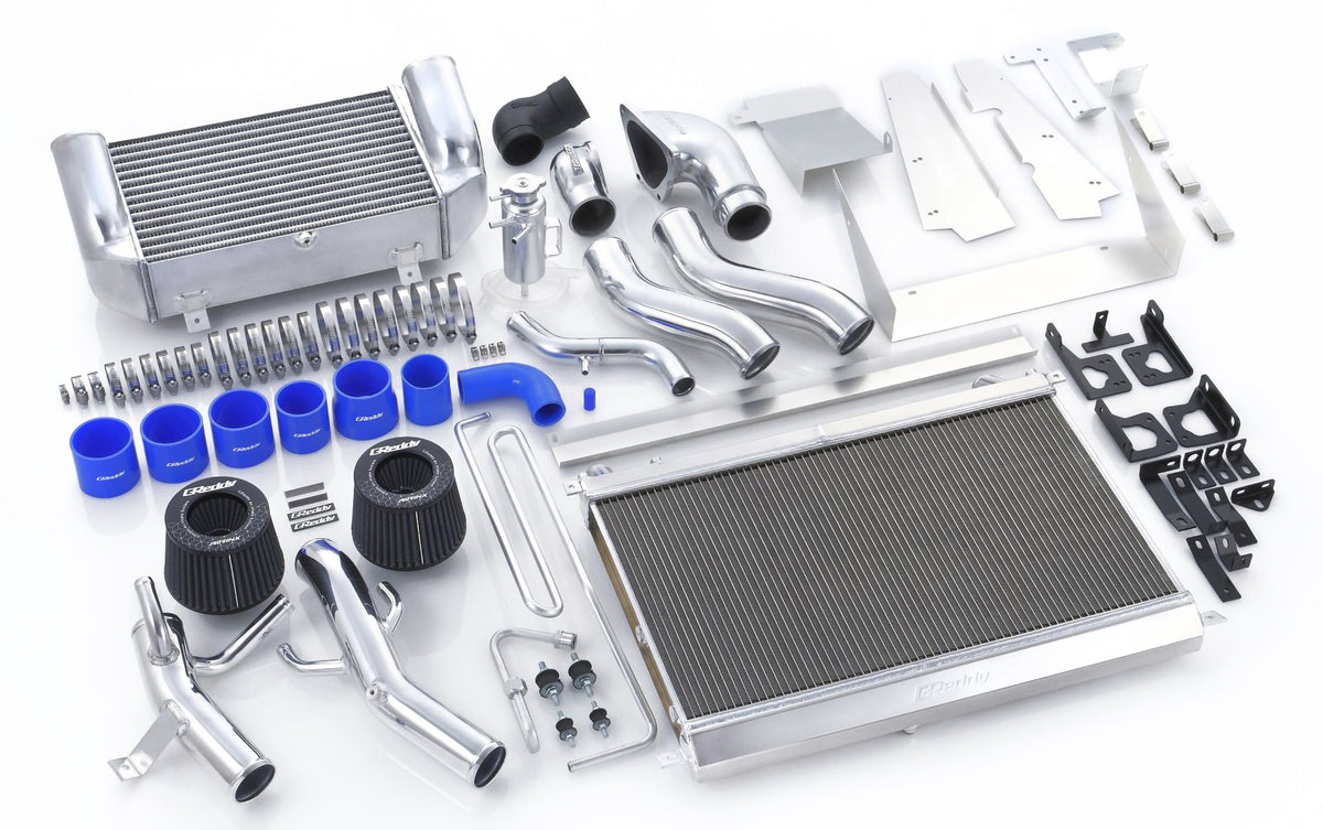 GREDDY V-MOUNT INTERCOOLER / RADIATOR KIT T-19 FD3S (M/C) Ver. 2 FULL KIT - (12040705 / 12040722) — image 1
