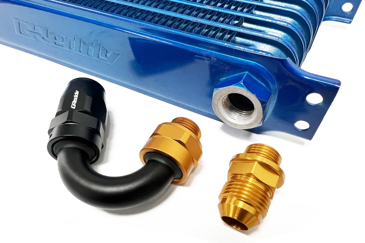 13 ROW OIL COOLER CORE -10AN FITTINGS - (12004314) — image 5