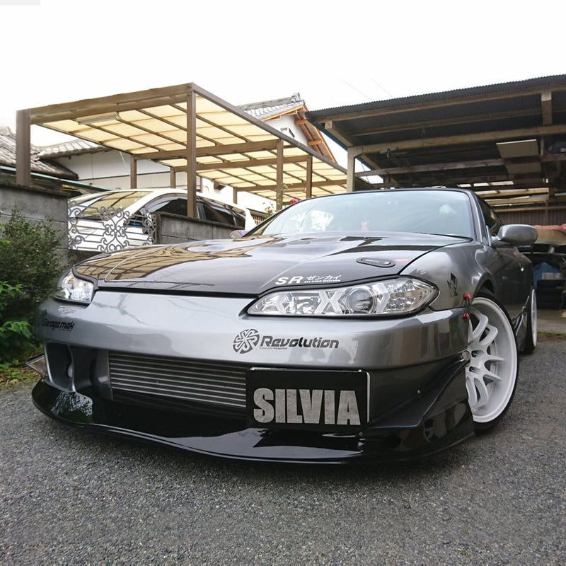 S15 シルビア / ヴァリエッタ 次世代 イカリング ファイバーLEDヘッドライト V4 クローム — image 8