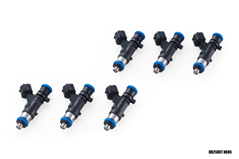 GREDDY FUEL INJECTOR SET RB25DET NEO6 BLACK - (13923220) — image 1