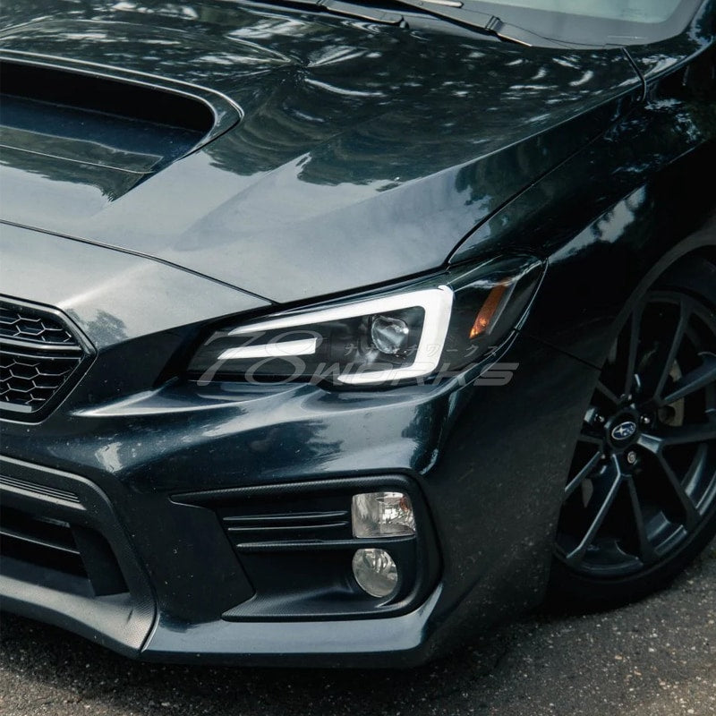 WRX STI / S4 / レヴォーグ 前期用 VAB VAG VM4 VMG フルLEDヘッドライト V3 ブラック — image 9
