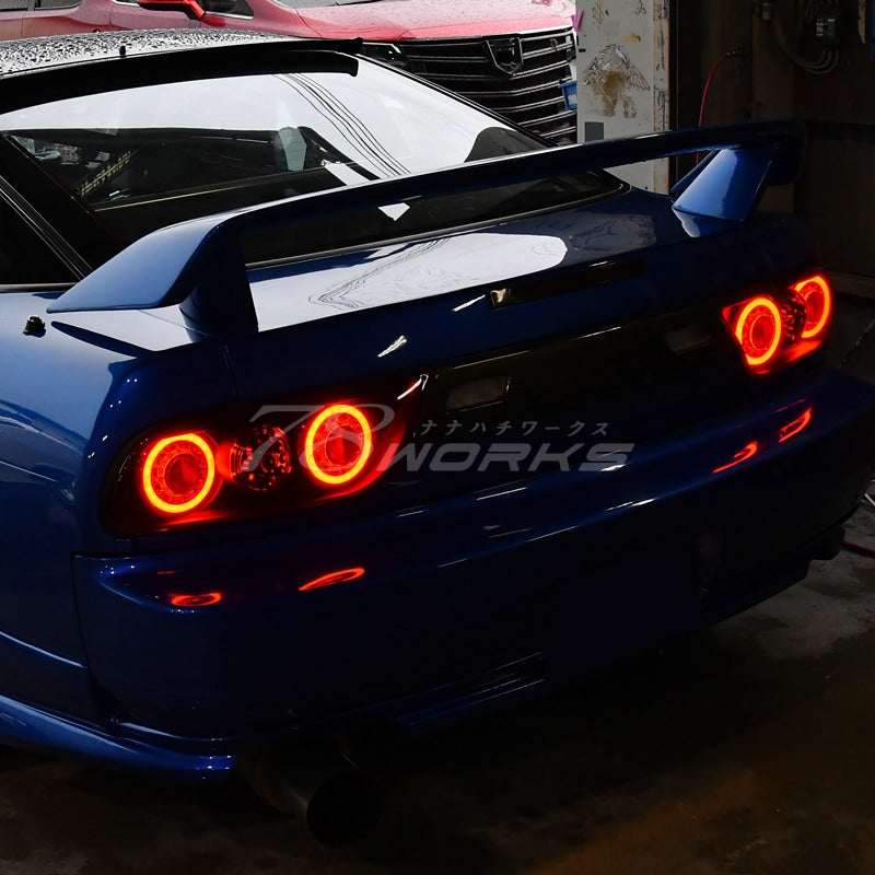 NISSAN 180SX ワンエイティ シルエイティ 後期用 RPS13 KRPS13 LED テールランプ V3 オールクリアー — image 8