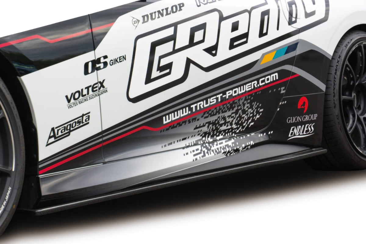 GREDDY AERO KIT Z (RZ34) CARBON SIDE SKIRTS - (17020272) — image 1