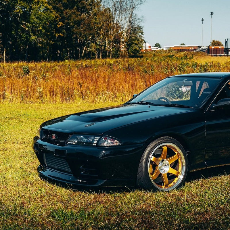R32 スカイライン GTS GT-R 高輝度LED 4灯仕様 フルLEDヘッドライト ブラック — image 9
