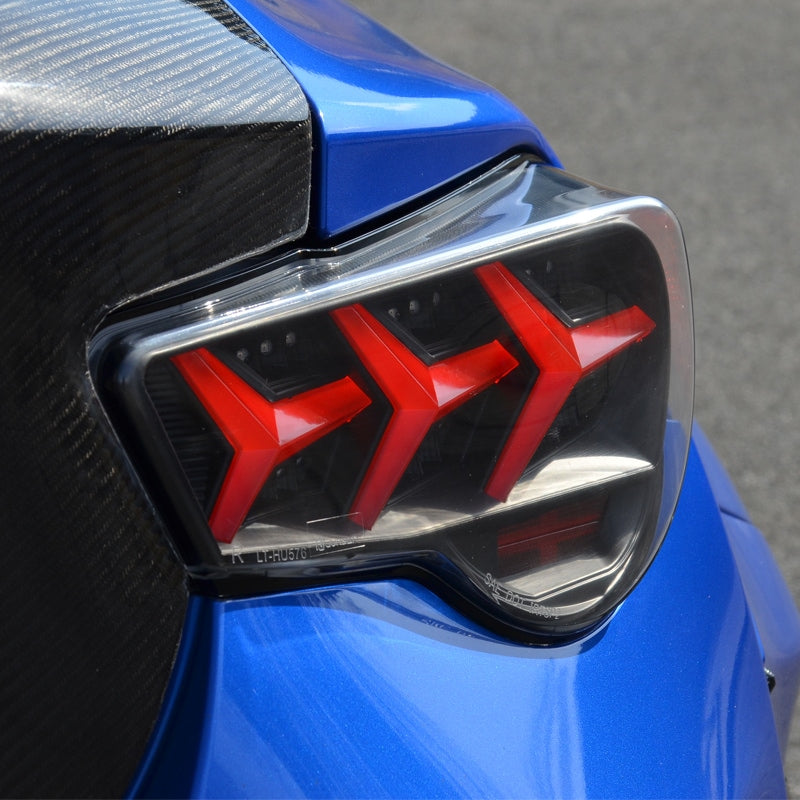86 / BRZ / FRS 流れるウインカータイプ ファイバーLEDテールランプ V3 ブラック / レッド — image 10