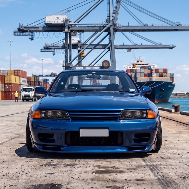 R32 スカイライン GTS GT-R 高輝度LED 4灯仕様 フルLEDヘッドライト ブラック — image 13