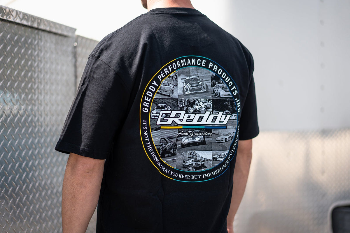 GReddy Performance Tee - Black — image 4