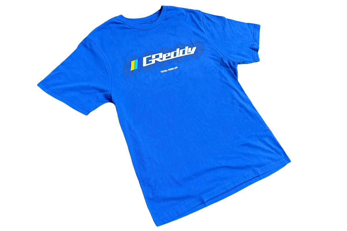 GReddy Meters Logo Tee - True Royal — image 1
