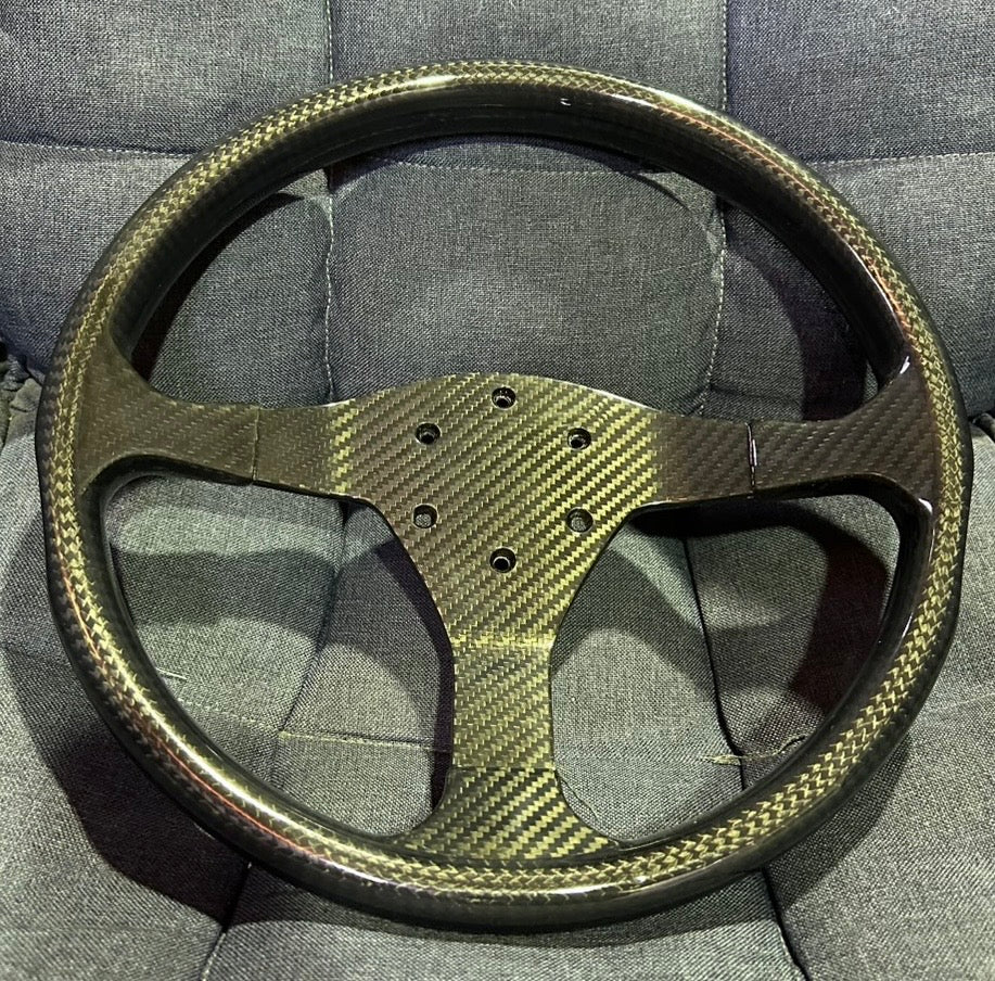 34φ(340mm) Dry carbon steering wheel without horn button 34φ(340mm) — image 3