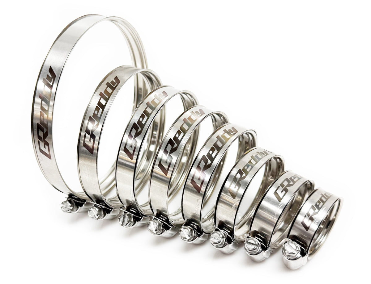 GReddy Dual-Bead Boost Clamp(s) - Stainless — image 1
