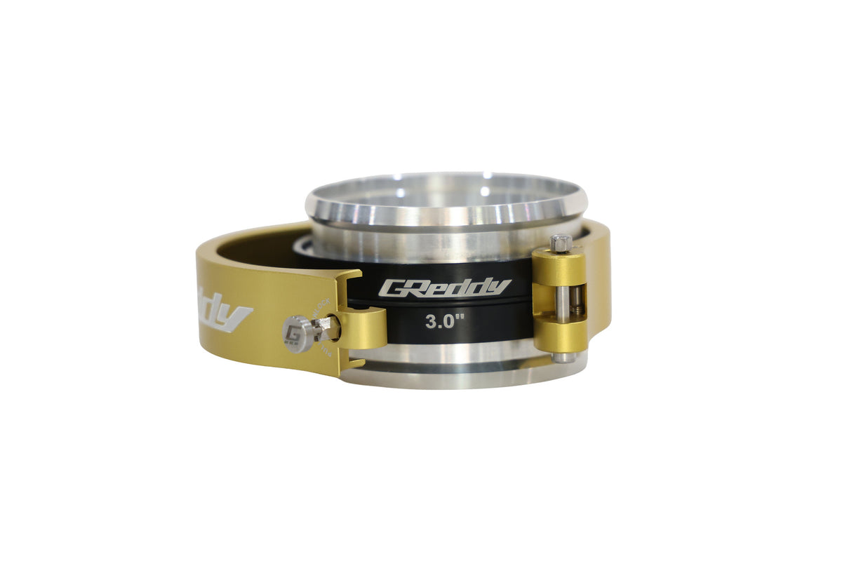 GReddy Locking Boost Tube Clamp Set - Aluminum/Gold — image 9