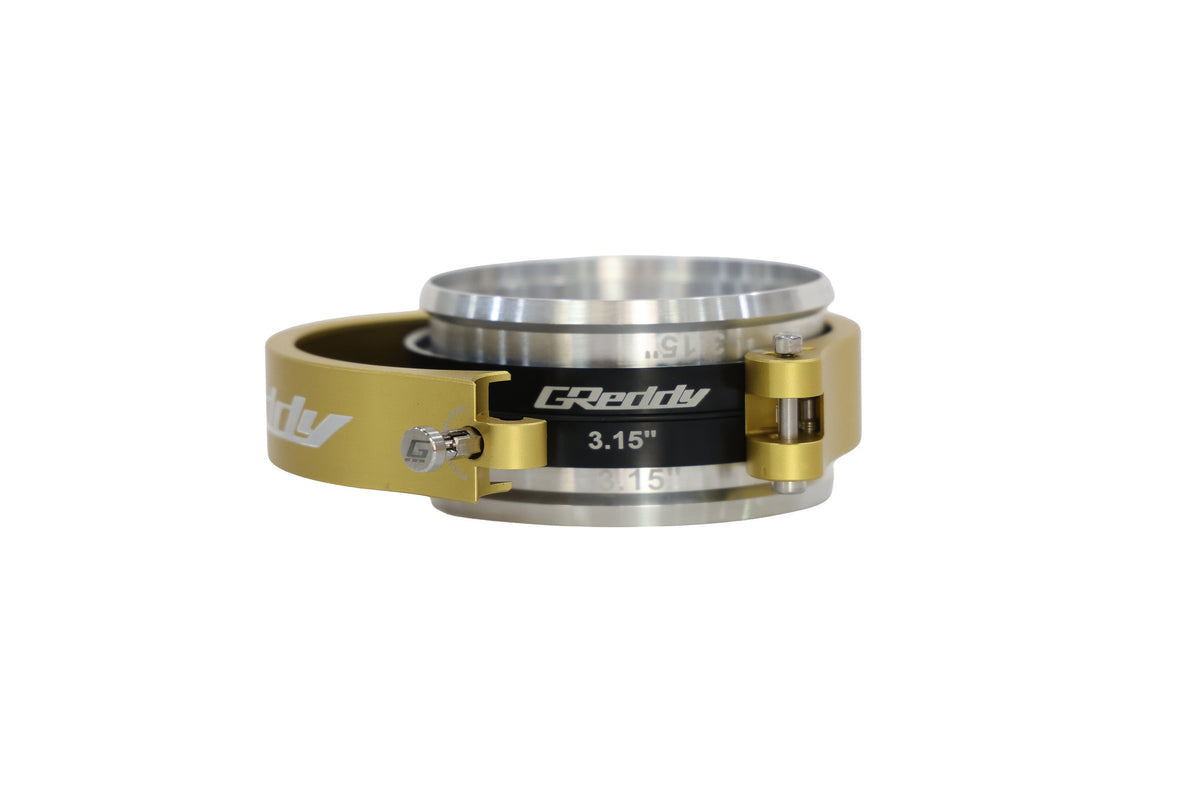 GReddy Locking Boost Tube Clamp Set - Aluminum/Gold — image 8