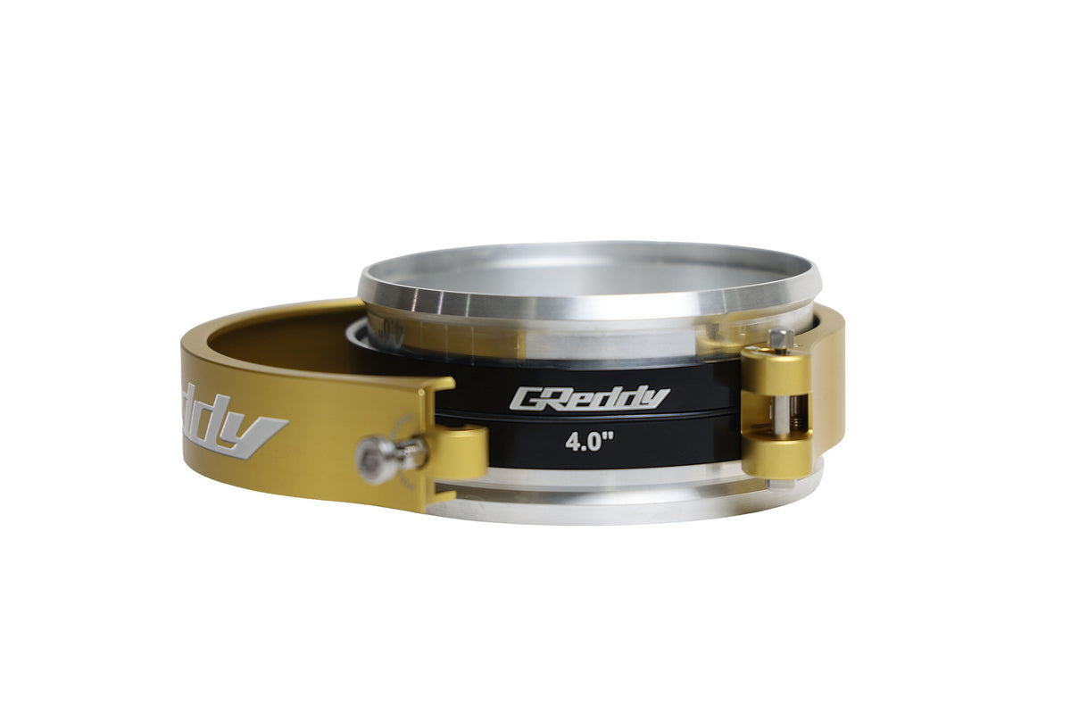 GReddy Locking Boost Tube Clamp Set - Aluminum/Gold — image 6