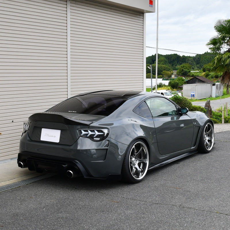 86 / BRZ / FRS NEWカラー 流れるウインカー ファイバーLEDテールランプ V3 ブラック / クリアー — image 12