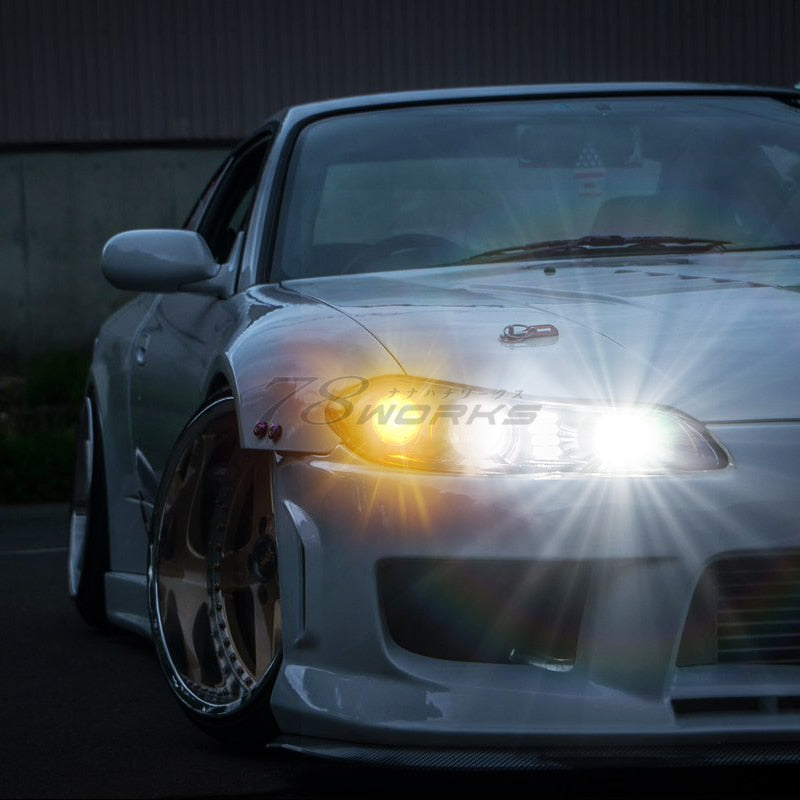 S15 シルビア / ヴァリエッタ 明るさと性能を追求したハイスペック フルLEDヘッドライト V2 ブラック — image 13