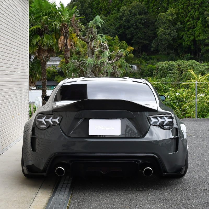 86 / BRZ / FRS NEWカラー 流れるウインカー ファイバーLEDテールランプ V3 ブラック / クリアー — image 15