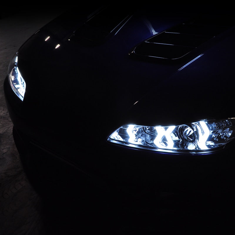 S15 シルビア / ヴァリエッタ LEDロービームモデル ファイバーLEDヘッドライト V5 クローム — image 15