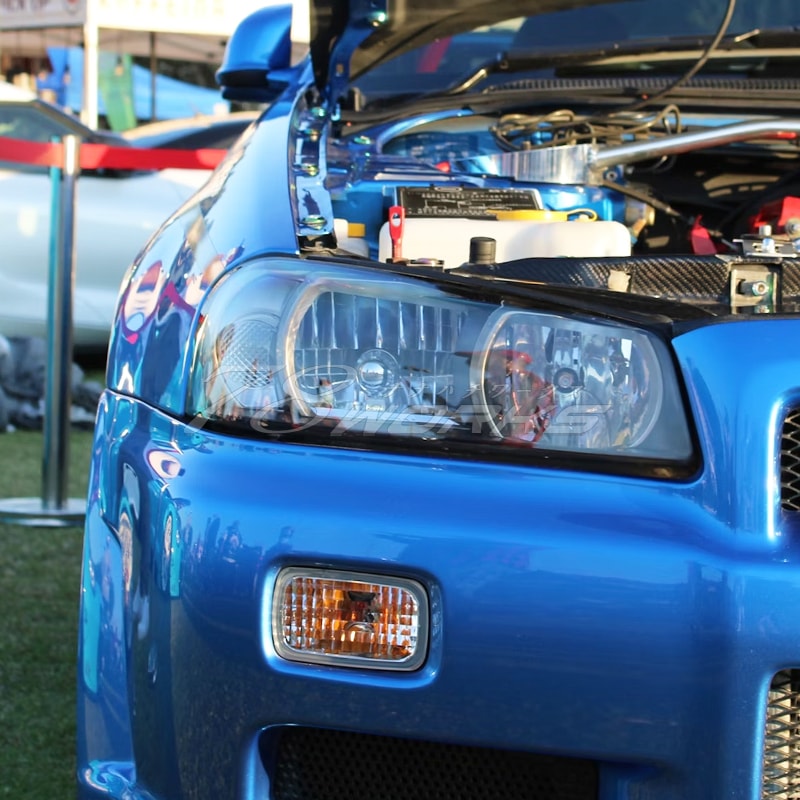 R34 スカイライン 前期用 HR34 ER34 ENR34 BNR34 クリスタル フロントウインカーランプ クリアー — image 7