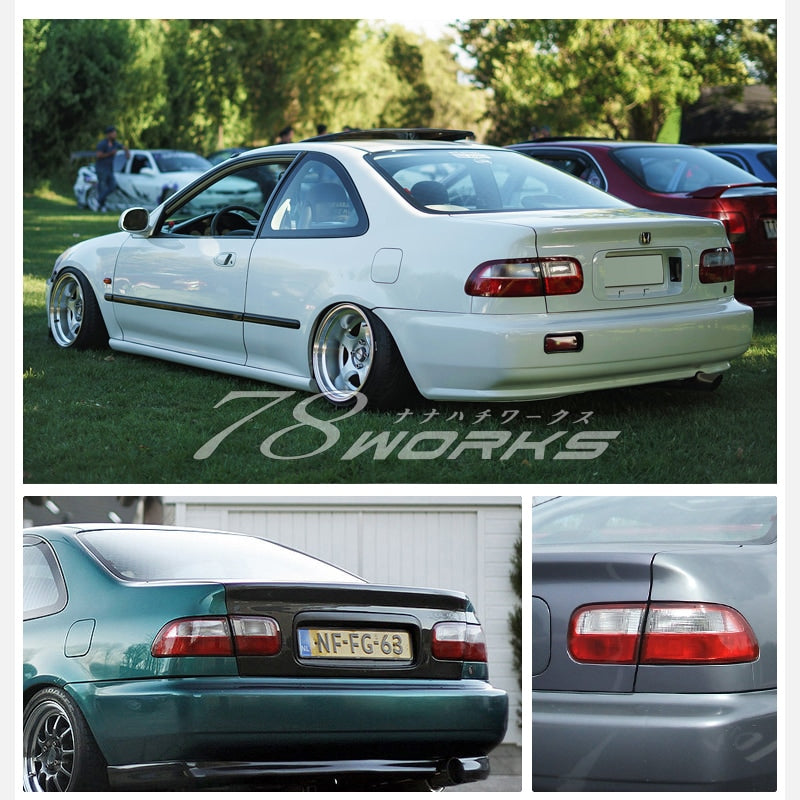 シビック クーペ フェリオ EG7 EG8 EG9 EH1 EJ1 EJ3 USタイプ テールランプ レッドクリアー — image 5