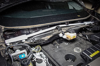 Strut Tower BAR /Steel /Front /Type I - NISSAN ELGRAND (PE52/PNE52/TNE52) — image 2