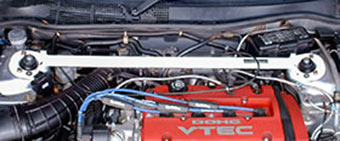Strut Tower BAR /Steel /Front /Type I - HONDA ACCORD(EURO-R)/TORNEO (CF3/CF4/CF5/CL1)