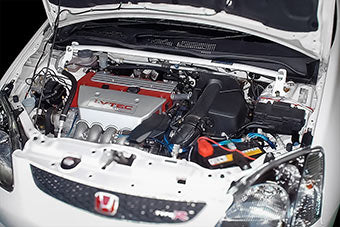 Strut Tower BAR /Steel /Front /Type D - HONDA CIVIC Type R (EP3, EU3) — image 1