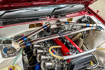 Strut Tower BAR /Titanium (Ti) /Front /Type II - TOYOTA LEVIN/TRENO AE86 — image 2