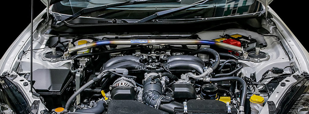 Strut Tower BAR /Titanium /Front - TOYOTA GR86 / SUBARU BRZ — image 1