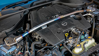 Strut Tower BAR /Titanium /Front /Type I - NISSAN FAIRLADY Z (RZ34) — image 1