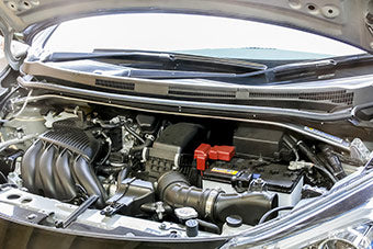 Strut Tower BAR /Aluminium /Front /Type I - NISSAN MARCH (K13) / NOTE (E12) — image 1