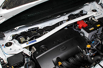 Strut Tower BAR /Steel /Front /Type I MCS - TOYOTA VITZ NCP131 — image 1