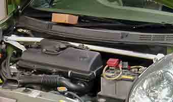 Strut Tower BAR /Steel /Front /Type D /MCS - NISSAN MARCH (K12/AK12/BK12) — image 1