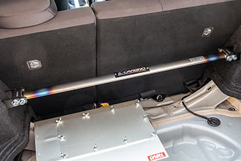 Strut Tower BAR /Titanium (Ti) /Rear - TOYOTA GR YARIS GxPA16 — image 2