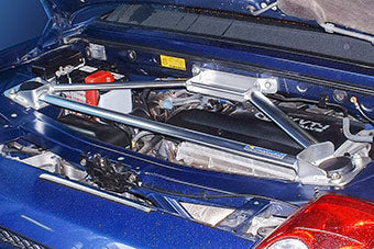 Strut Tower BAR /Aluminium /Rear /Type II - TOYOTA MR-S (ZZW30) — image 1