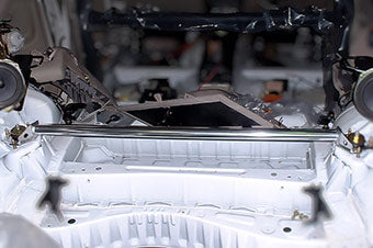 Strut Tower BAR /Aluminium /Rear /Type R - TOYOTA MARK II/ALTEZZA JZx110(NA)/JCE15W/SxE10