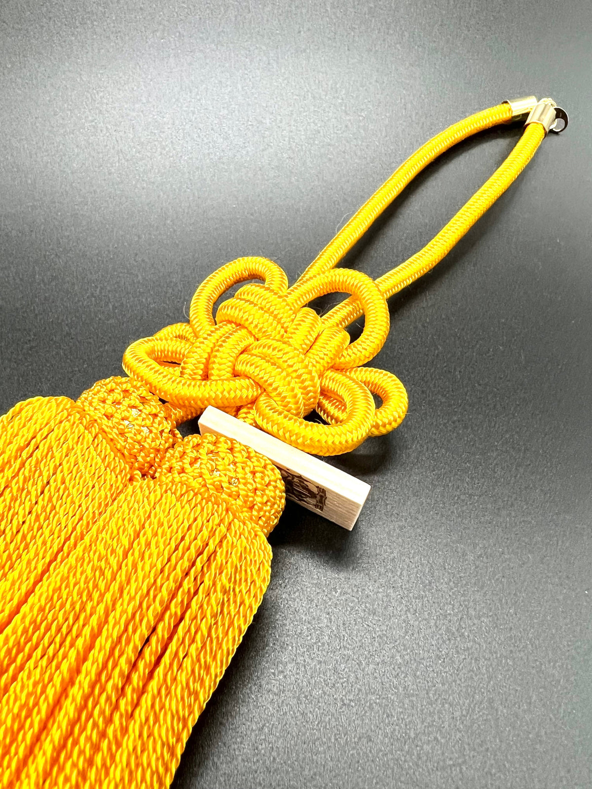 Tassel Chrysanthemum-Knot Medium Size Yellowcolour — image 2