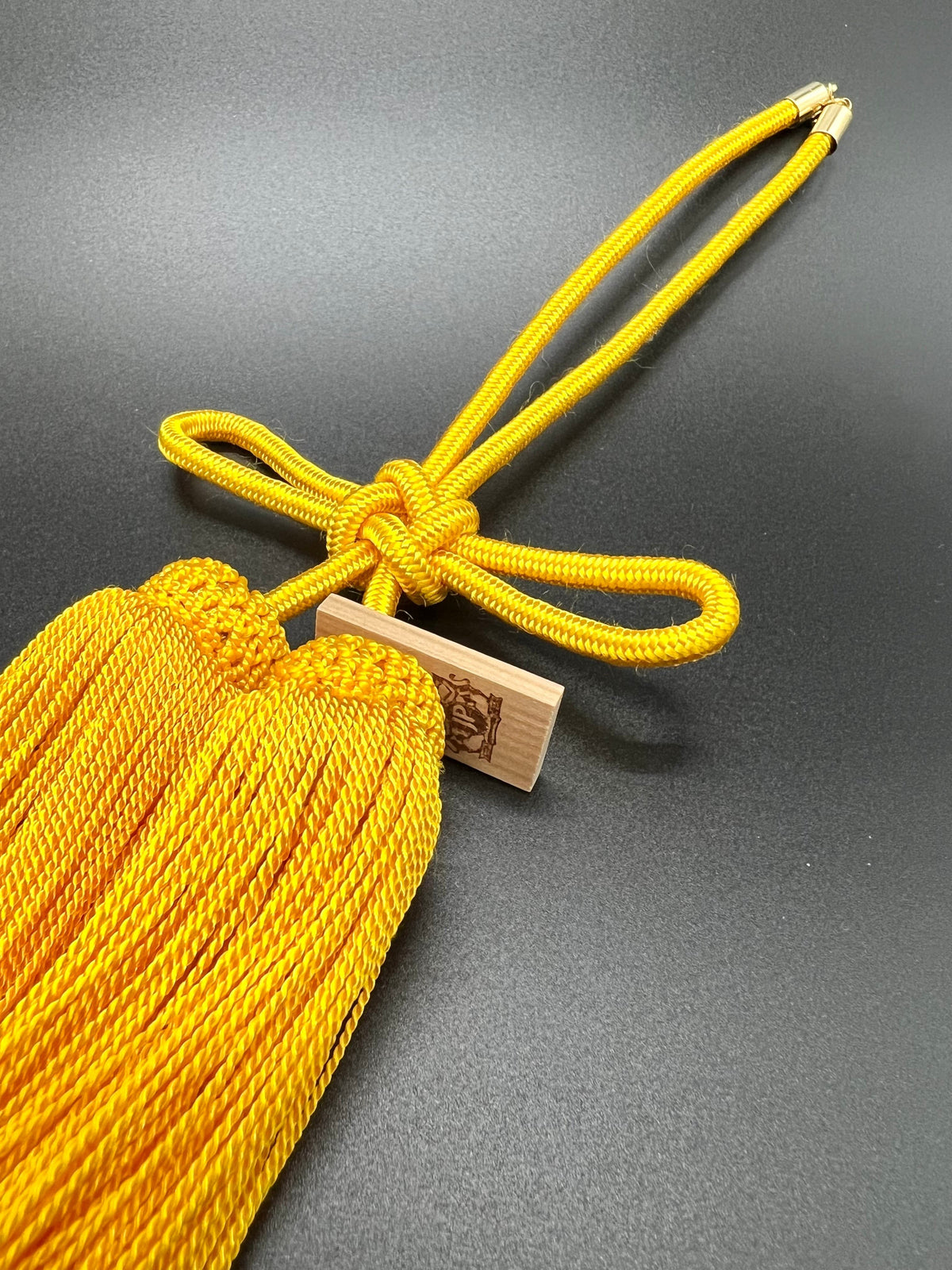 Tassel Agemaki Knot Medium Size Yellowcolour — image 2