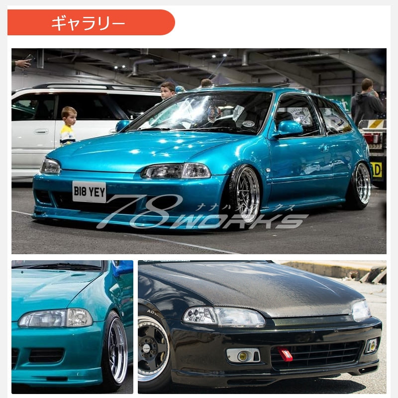 シビック ハッチバック / クーペ EJ1 EG3 EG4 EG6 SiR VTi フロント コーナーランプ ウインカー クリアー — image 4