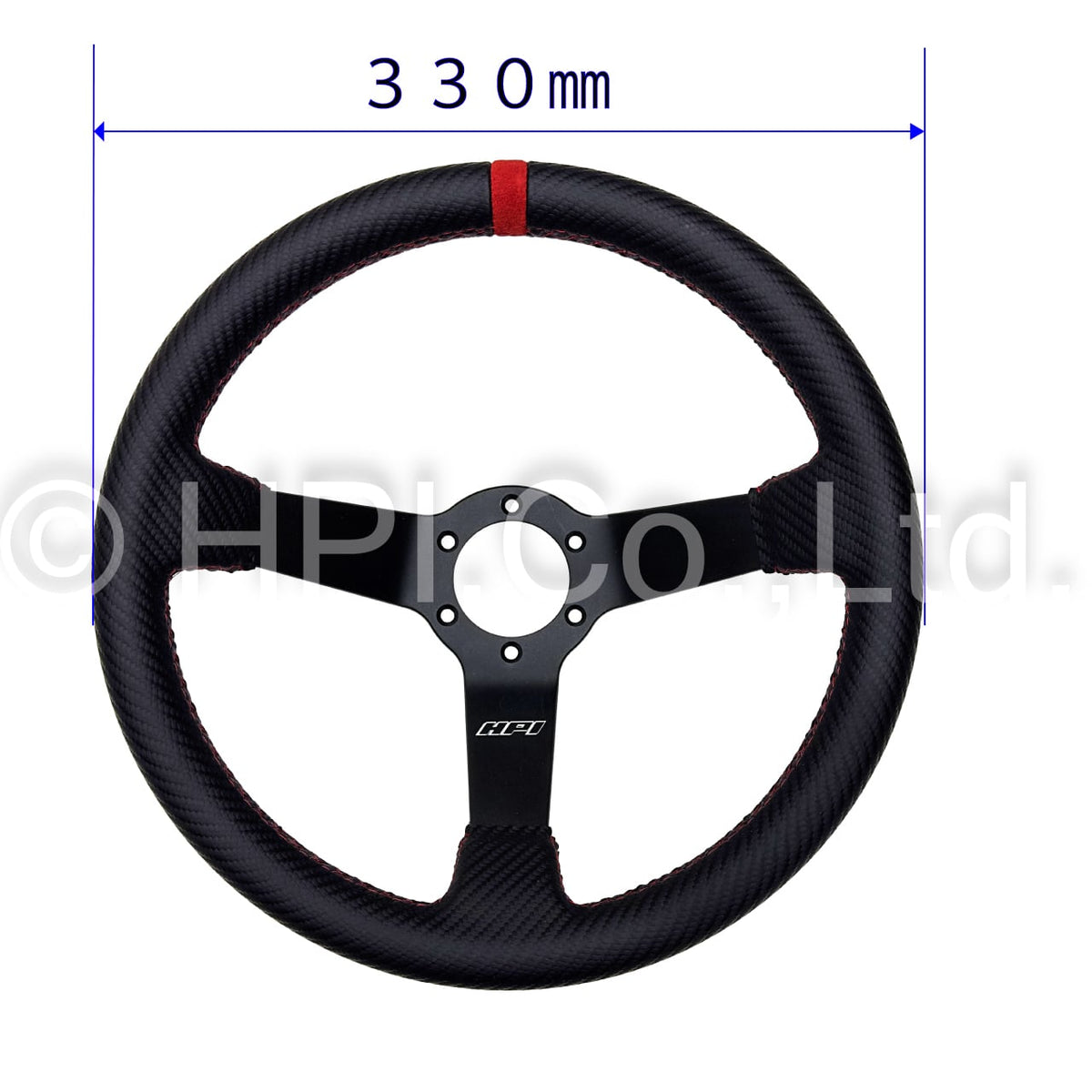 HPI Sport Steering Wheel Ø330 — Offset 90 mm — image 2