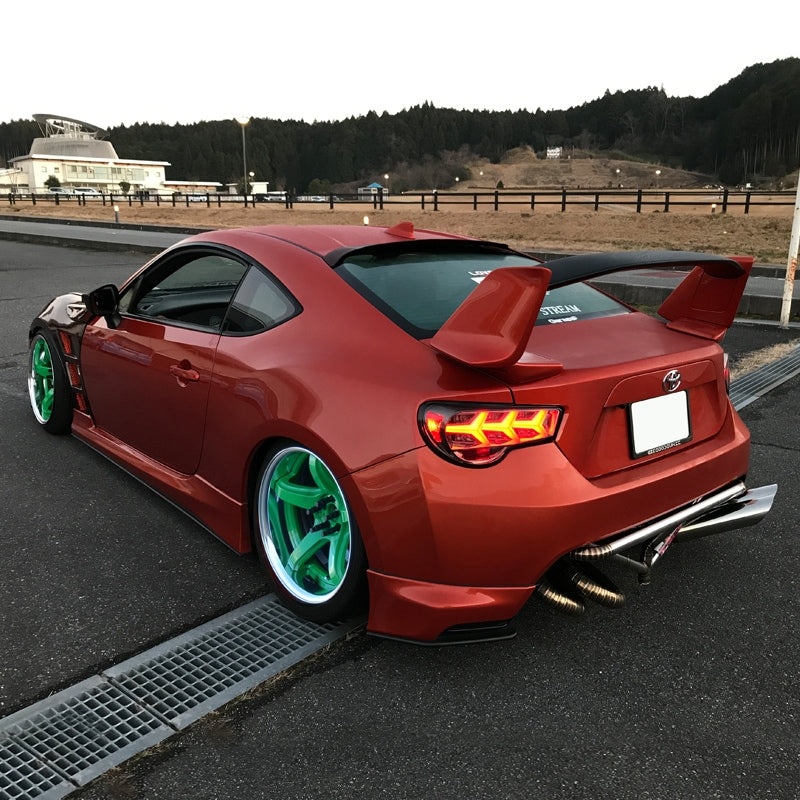 FT-86 / BRZ / FRS 流れるウインカータイプ ファイバーLEDテールランプ V3 スモーク — image 12