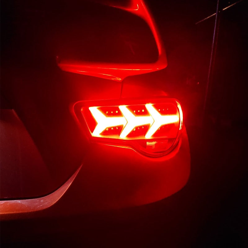 FT-86 / BRZ / FRS 流れるウインカータイプ ファイバーLEDテールランプ V3 スモーク — image 13