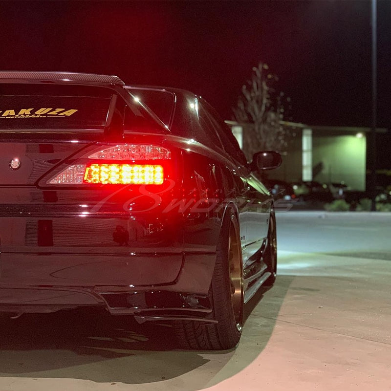 S15 シルビア / ヴァリエッタ 特別仕様 流れるウインカー LED テールランプ V2 クリアー オールクリアー フルクリアー — image 13