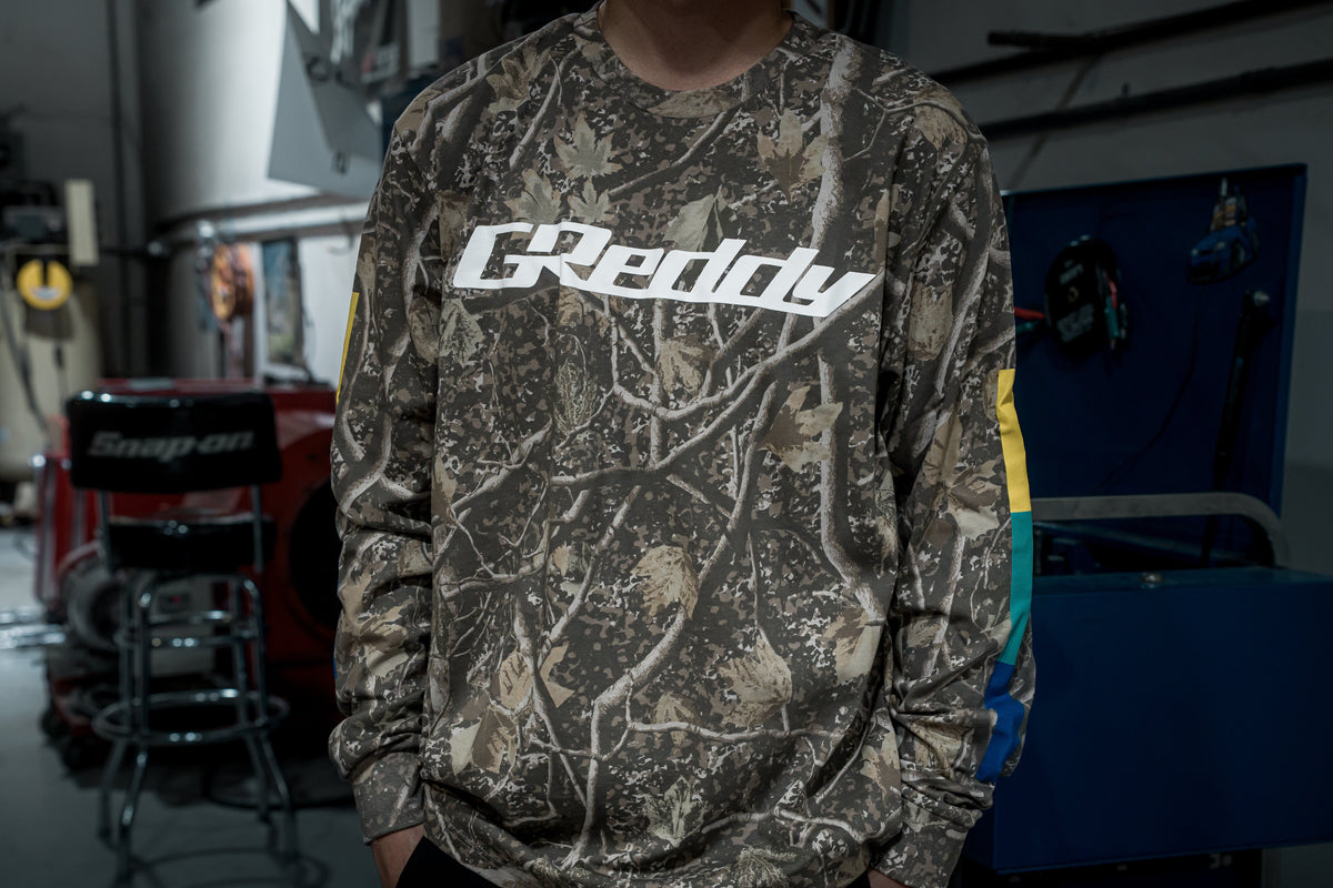 GReddy OG Long Sleeve Tee - Camo — image 4