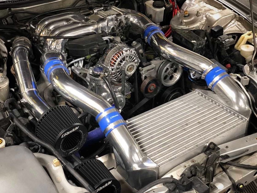 GREDDY V-MOUNT INTERCOOLER / RADIATOR KIT T-19 FD3S (M/C) Ver. 2 FULL KIT - (12040705 / 12040722) — image 2
