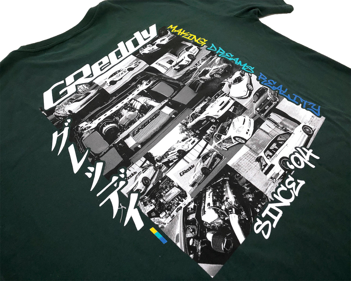 GReddy Dreams Tee - Sports Green — image 3