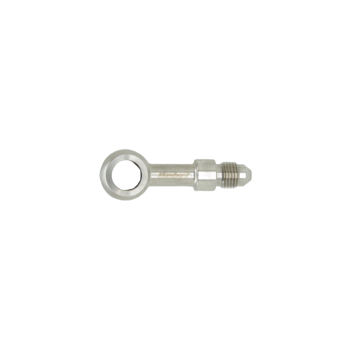STRAIGHT BANJO TO MALE AN (Stainless) — image 2