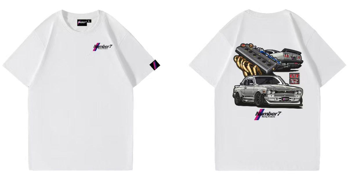 Number7 Hakosuka BACK PRINT T-SHIRT Number7 — image 4