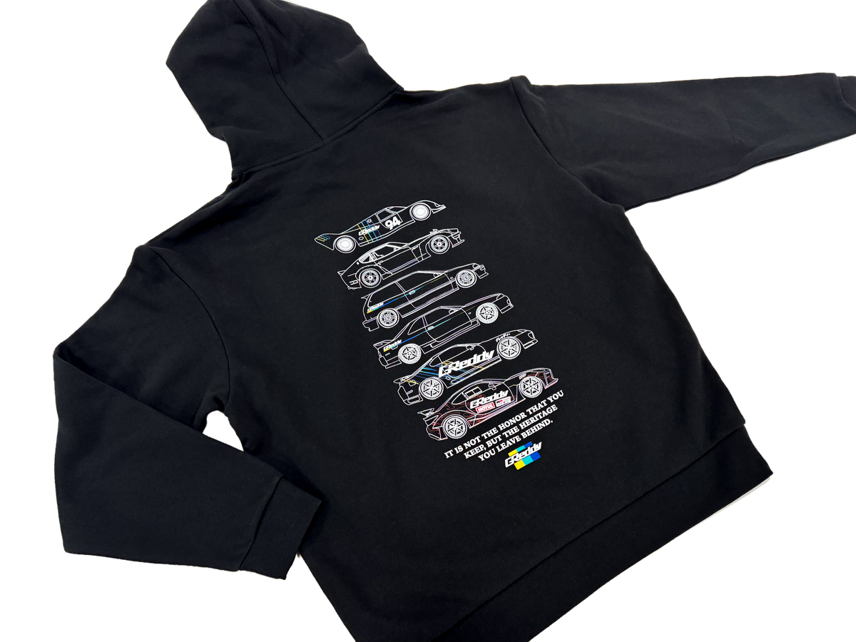 GReddy Heritage 4.0 Hood - Black — image 3